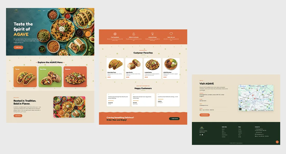 Agave — full page preview