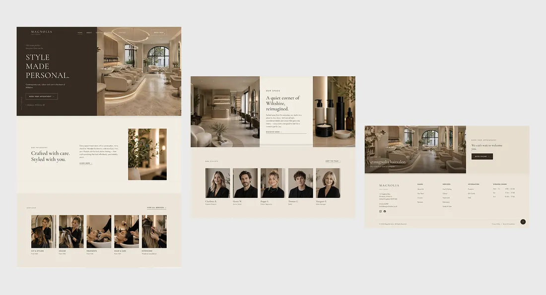 Magnolia all pages