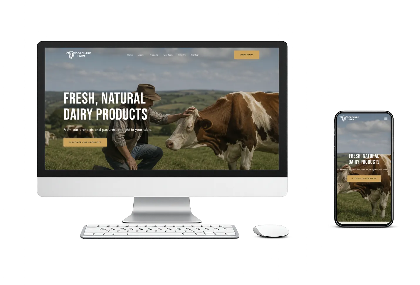 Orchard homepage preview