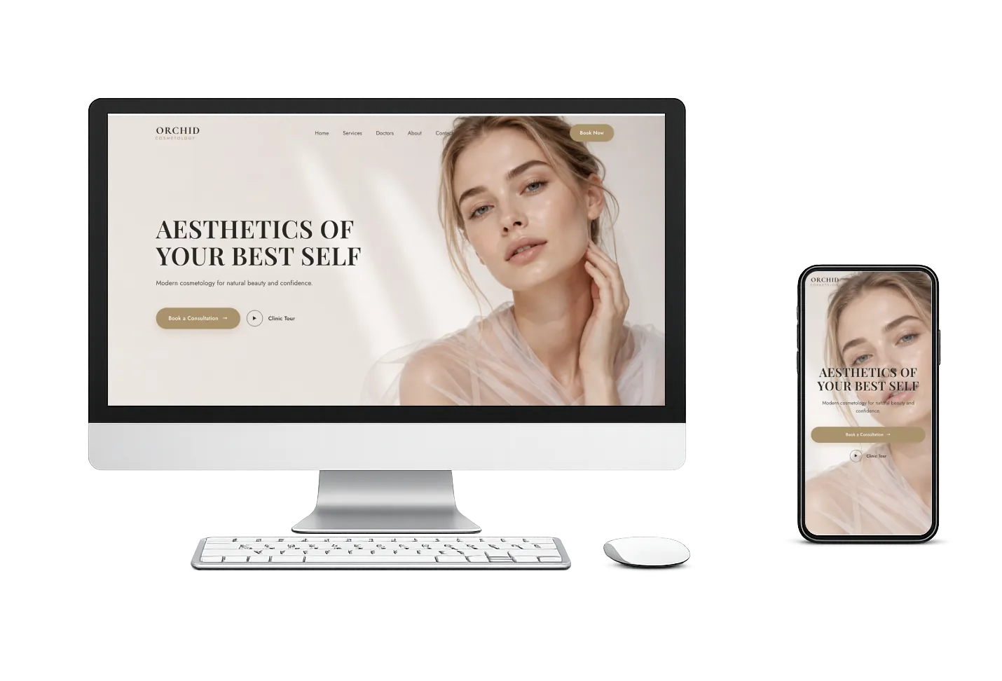 Orchid homepage preview
